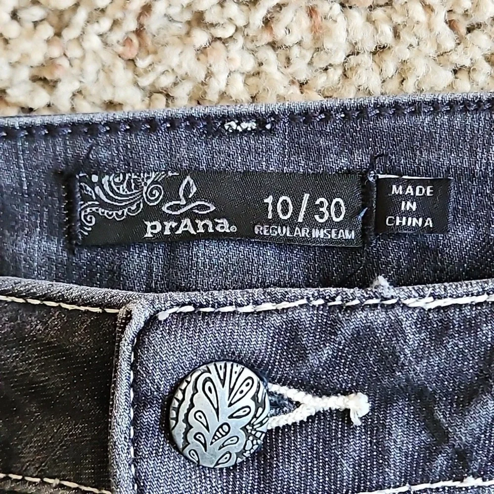 Prana Pants Womens Size 10/30‎ Skinny Kayla Jeans